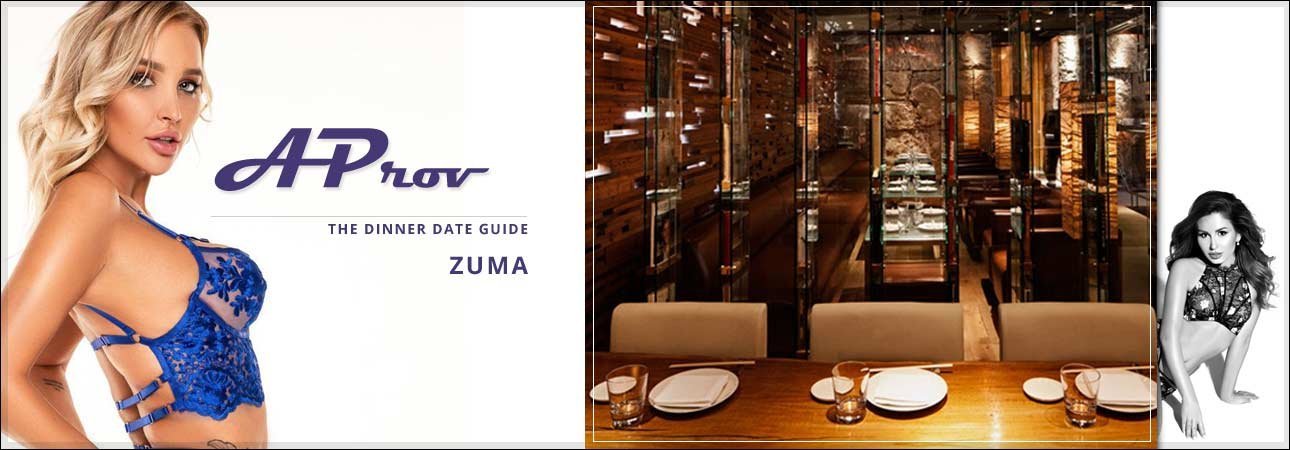 Knightsbridge Escort Dinner Date : Zuma
